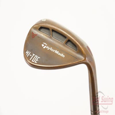 TaylorMade HI-TOE RAW Wedge Lob LW 60° 10 Deg Bounce Dynamic Gold Tour Issue S400 Steel Stiff Right Handed 35.0in