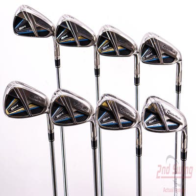 TaylorMade SIM MAX Iron Set 4-PW AW FST KBS MAX 85 Steel Stiff Right Handed 39.0in