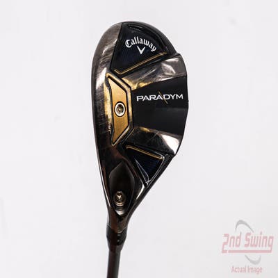 Callaway Paradym Hybrid 4 Hybrid 21° PX HZRDUS Silver Gen4 65 Graphite Regular Left Handed 40.0in