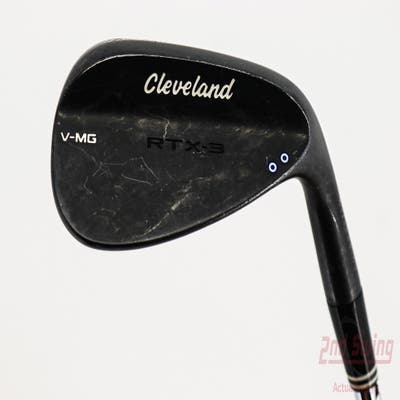 Cleveland RTX-3 Black Satin Wedge Gap GW 50° 10 Deg Bounce V-MG True Temper Dynamic Gold Steel Wedge Flex Right Handed 35.5in