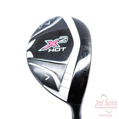 Callaway X2 Hot Womens Fairway Wood 7 Wood 7W Callaway RCH 65w Graphite Regular Right Handed 41.0in