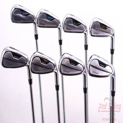 Titleist 2021 T200 Iron Set 4-PW AW True Temper AMT Black S300 Steel Stiff Right Handed 38.0in