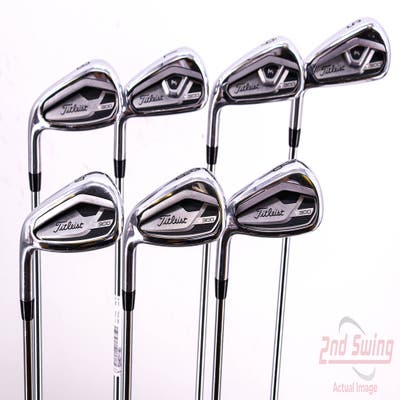 Titleist 2021 T300 Iron Set 5-PW AW True Temper AMT Red R300 Steel Regular Left Handed 38.0in