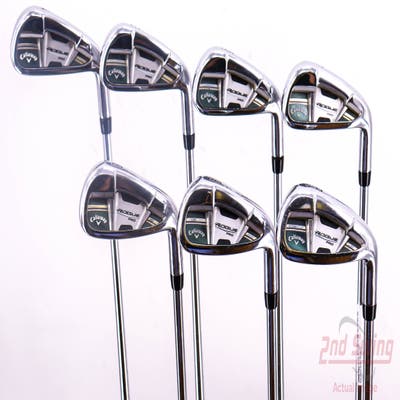 Callaway Rogue Pro Iron Set 4-PW FST KBS Tour 120 Steel Stiff Right Handed 38.0in