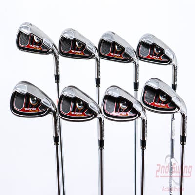 TaylorMade Burner Plus Iron Set 4-PW AW TM Burner Superfast 85 Steel Regular Right Handed 38.5in