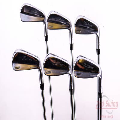 Titleist 718 MB Iron Set 4-9 Iron Stock Steel Shaft Steel X-Stiff Right Handed 37.75in