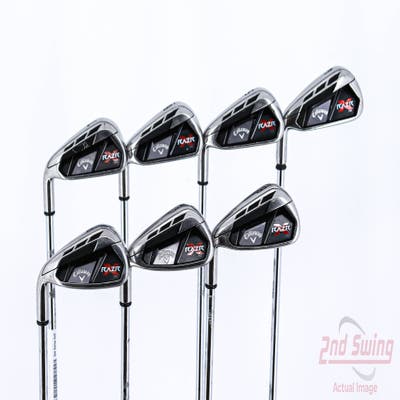 Callaway Razr X NG Iron Set 4-PW Callaway Stock Steel Steel Uniflex Left Handed 38.25in