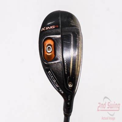 Cobra King F6 Hybrid 3-4 Hybrid 19° Cobra Matrix Q4 Red Tie Graphite Stiff Right Handed 40.5in