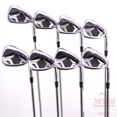 Ping G430 Iron Set 5-PW AW GW AWT 2.0 Steel Regular Right Handed Black Dot 38.5in