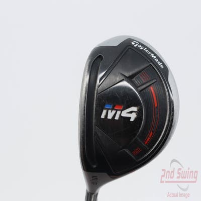 TaylorMade M4 Fairway Wood 5 Wood 5W 18° Fujikura ATMOS 6 Graphite Stiff Left Handed 42.5in