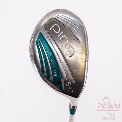 Ping 2015 Rhapsody Fairway Wood 5 Wood 5W 22° Ping ULT 220F Lite Graphite Ladies Right Handed 42.0in