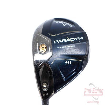 Callaway Paradym Triple Diamond Driver 9° PX Smoke Green Small Batch 70 Graphite Stiff Left Handed 45.5in