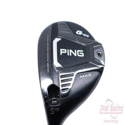 Ping G425 Max Fairway Wood 5 Wood 5W 17.5° Aldila Rogue White 130 MSI 80 Graphite X-Stiff Left Handed 43.25in