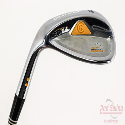 Cleveland CG14 Wedge Lob LW 60° 12 Deg Bounce Cleveland Traction Wedge Steel Wedge Flex Left Handed 35.75in