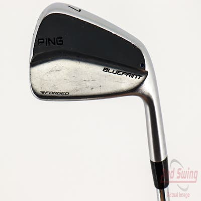 Ping Blueprint Single Iron 7 Iron True Temper Dynamic Gold 120 Steel Stiff Right Handed Blue Dot 37.25in