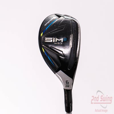 TaylorMade SIM2 MAX Rescue Hybrid 6 Hybrid 28° Aldila NV Ladies 45 Graphite Ladies Right Handed 38.0in