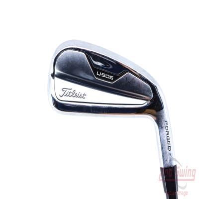 Titleist U-505 Utility Iron 3 Utility 20° PX HZRDUS Smoke Black RDX 80 Graphite Stiff Right Handed 39.25in