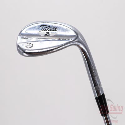 Titleist Vokey SM6 Tour Chrome Wedge Lob LW 60° 4 Deg Bounce L Grind SM6 BV Steel Wedge Flex Right Handed 35.0in