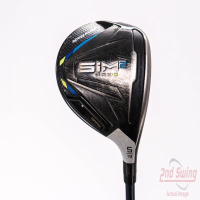 TaylorMade SIM2 MAX-D Fairway Wood 5 Wood 5W 19° Fujikura Ventus Blue 5 Graphite Regular Right Handed 42.25in