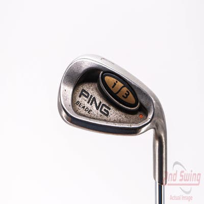 Ping i3 Blade Wedge Lob LW Ping JZ Steel Stiff Right Handed Orange Dot 35.0in