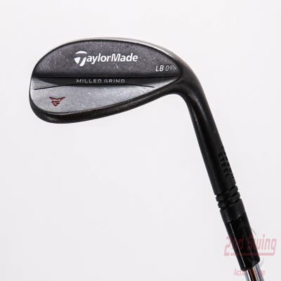 TaylorMade Milled Grind Black Wedge Lob LW 60° 9 Deg Bounce LB True Temper Dynamic Gold Steel Wedge Flex Right Handed 34.75in