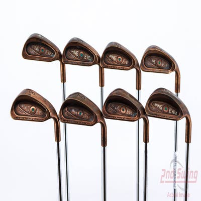 Ping Eye 2 Beryllium Copper Iron Set 4-PW SW True Temper TT Lite XL Steel Regular Right Handed Green Dot 38.0in