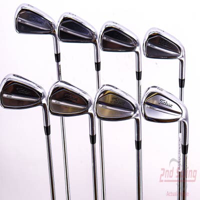 Titleist 2023 T200 Iron Set 4-PW PW2 Nippon NS Pro Modus 3 Tour 105 Steel Stiff Right Handed 38.5in