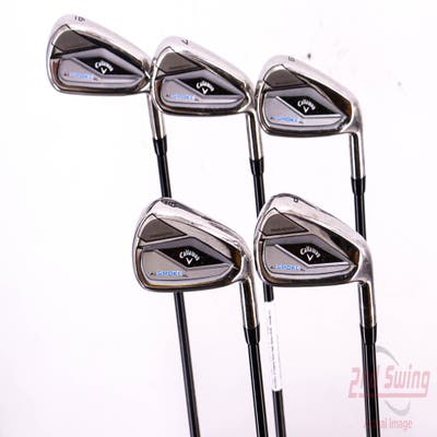 Callaway Paradym Ai Smoke HL Iron Set 6-PW MCA Tensei Blue/Silver 40 Graphite Senior Right Handed 38.0in