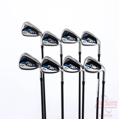 Callaway XR OS Iron Set 4-PW AW Mitsubishi Fubuki AT Graphite Regular Right Handed 37.75in