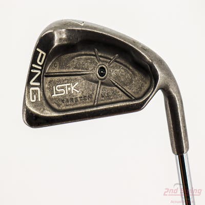 Ping ISI K Single Iron 7 Iron Ping JZ Steel Stiff Right Handed Black Dot 37.5in