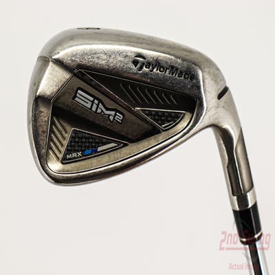 TaylorMade SIM2 MAX Single Iron 9 Iron FST KBS MAX 85 MT Steel Stiff Right Handed 36.25in