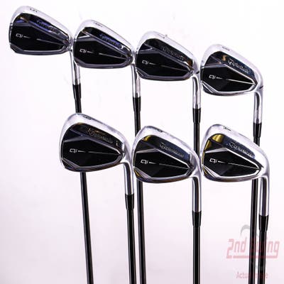 TaylorMade Qi Iron Set 5-PW AW Fujikura Vista Pro 70 Graphite Regular Right Handed 37.75in