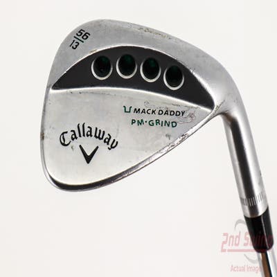 Callaway Mack Daddy PM Grind Wedge Sand SW 56° 13 Deg Bounce PM Grind FST KBS Tour-V Steel Wedge Flex Right Handed 35.5in