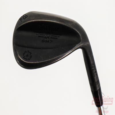 Titleist Vokey SM7 Jet Black Wedge Lob LW 58° 4 Deg Bounce L Grind SM7 BV Steel Wedge Flex Right Handed 35.25in