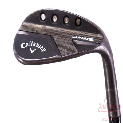 Callaway Jaws Full Toe Raw Black Wedge Sand SW 56° 12 Deg Bounce Project X IO 6.0 Steel Stiff Right Handed 36.0in