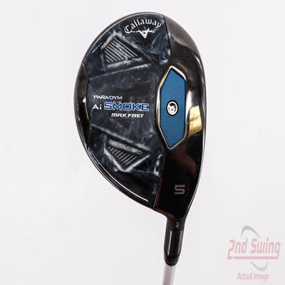 Callaway Paradym Ai Smoke Max Fast Fairway Wood 5 Wood 5W 19° Mitsubishi Eldio White 40 Graphite Ladies Right Handed 41.25in