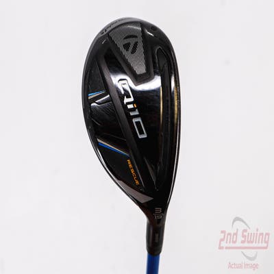 TaylorMade Qi10 Hybrid 3 Hybrid 19° Oban Devotion 8 Graphite Stiff Right Handed 40.5in