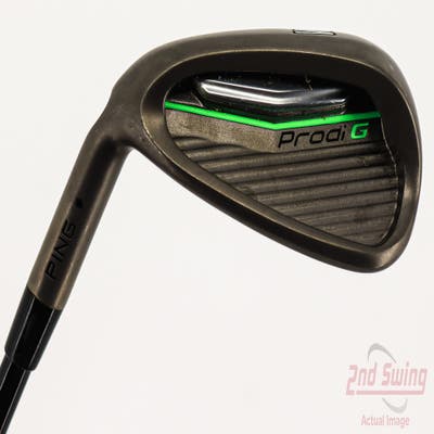 Ping Prodi G Single Iron Pitching Wedge PW Stock Graphite Shaft Graphite Junior Regular Left Handed Black Dot 33.5in