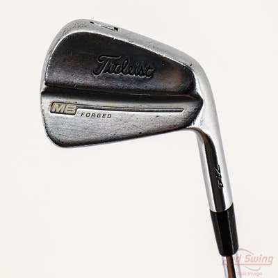 Titleist 714 MB Single Iron 7 Iron Stock Steel Shaft Steel Stiff Right Handed 37.5in