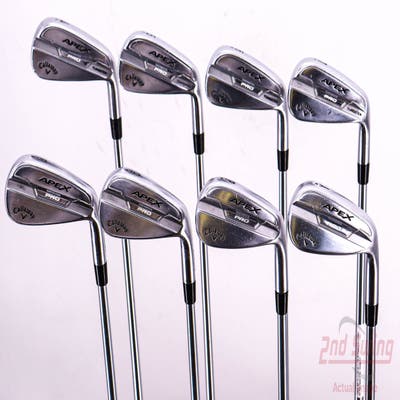 Callaway Apex Pro 21 Iron Set 4-PW AW Project X LS 6.0 Steel Stiff Right Handed 37.5in