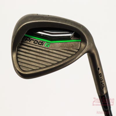 Ping Prodi G Single Iron Pitching Wedge PW Stock Graphite Shaft Graphite Junior Regular Right Handed Black Dot 33.0in