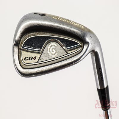 Cleveland CG4 Single Iron Pitching Wedge PW Stock Steel Shaft Steel Stiff Right Handed 35.75in