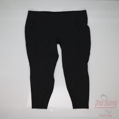 New Womens Lululemon Pants 12 x Black MSRP $128