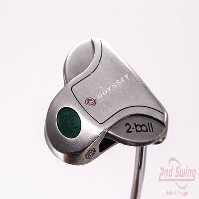 Odyssey White Steel 2-Ball Putter Slight Arc Steel Right Handed 35.5in