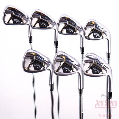 Callaway Apex 21 Iron Set 5-PW AW True Temper Elevate MPH 95 Steel Stiff Right Handed 37.75in