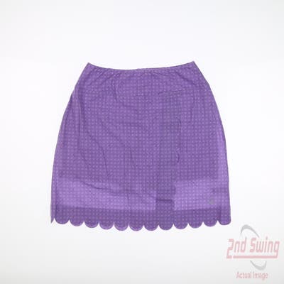 New Womens Foray Golf Skort Large L Purple MSRP $160