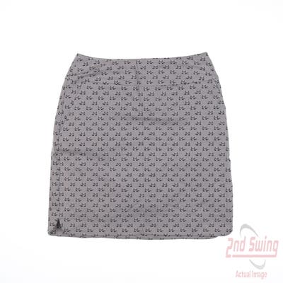 New Womens Swing Control Skort 10 Gray MSRP $138