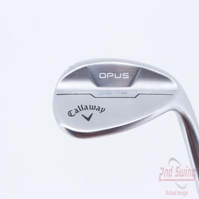 Callaway Opus Brushed Chrome Wedge Lob LW 58° 12 Deg Bounce W Grind Dynamic Gold Mid 115 Wedge Steel Wedge Flex Right Handed 35.0in