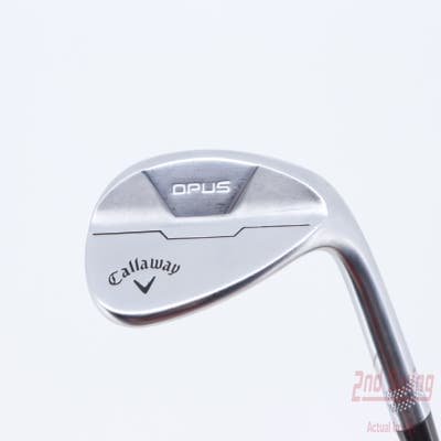 Callaway Opus Brushed Chrome Wedge Sand SW 54° 12 Deg Bounce S Grind Dynamic Gold Mid 115 Wedge Steel Wedge Flex Right Handed 35.25in