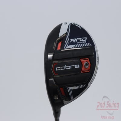 Cobra RAD Speed Fairway Wood 3 Wood 3W 14.5° Aldila Rogue Black 95 MSI 60 Graphite Stiff Left Handed 43.5in